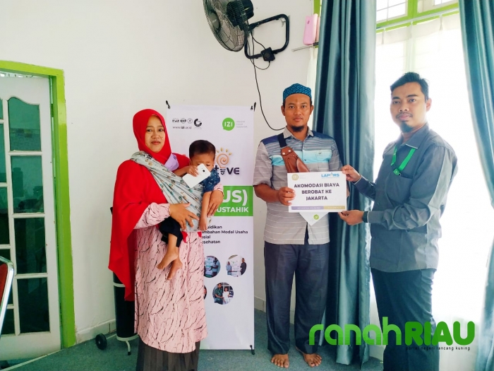 Tingkatkan kepedulian sesama, IZI Riau bantu pengobatan warga ke Jakarta