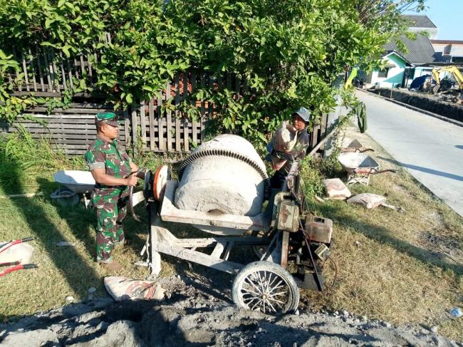 Motivasi Anggota di TMMD, Pasiter Turun Lapangan 