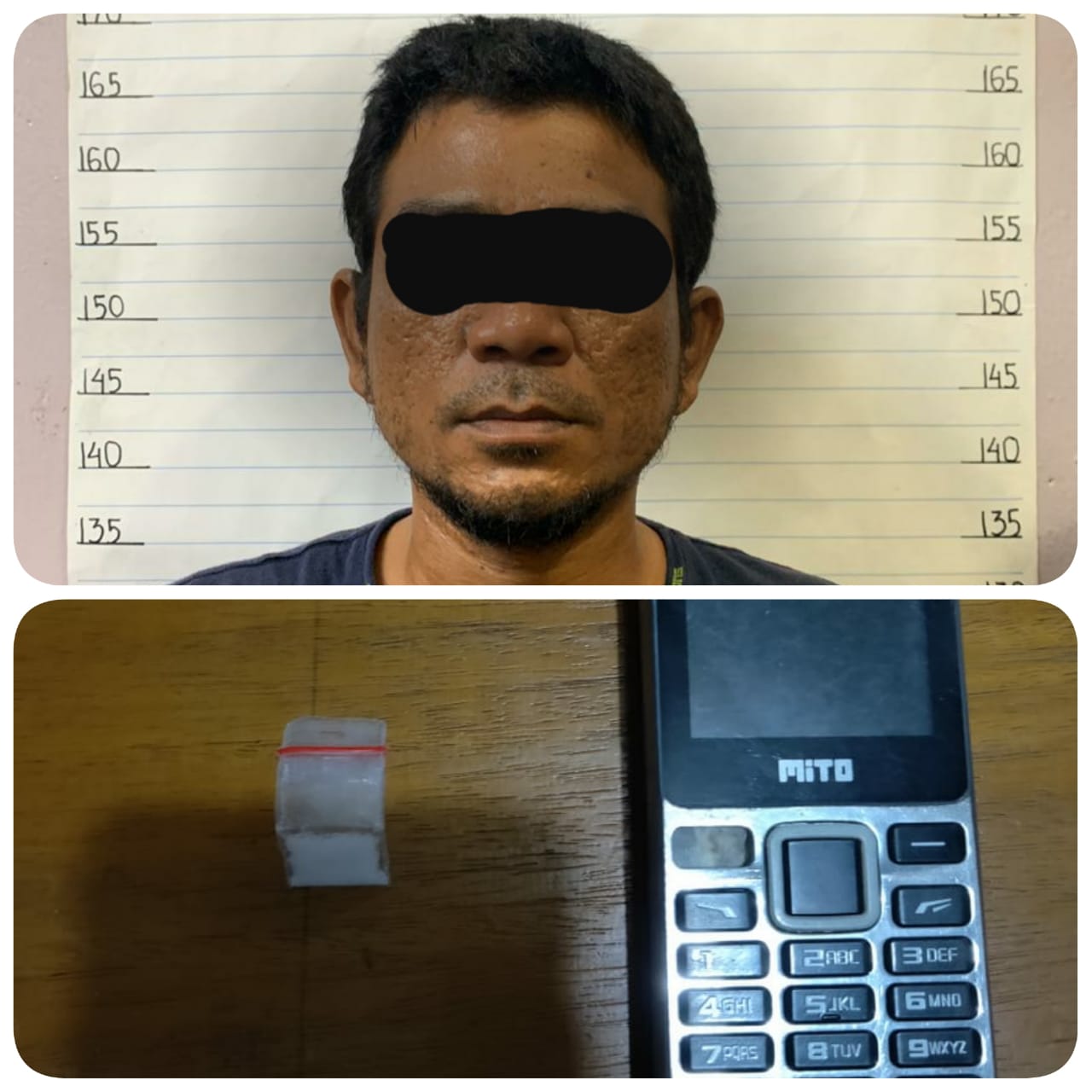 Tak Jera, Polsek Mandau Cokok Pengedar Shabu Lagi