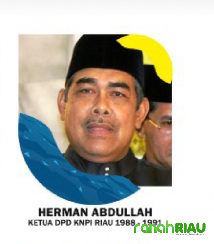 Ketua KNPI Riau, H Nasaruddin sampaikan dukacita atas kepergian Herman Abdullah kesisi Ilahi