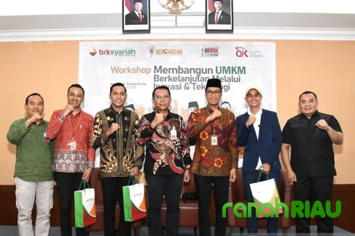 Kerjasama dengan OJK, BRK Syariah gelar Workshop dengan Pelaku UMKM Tanjung Pinang
