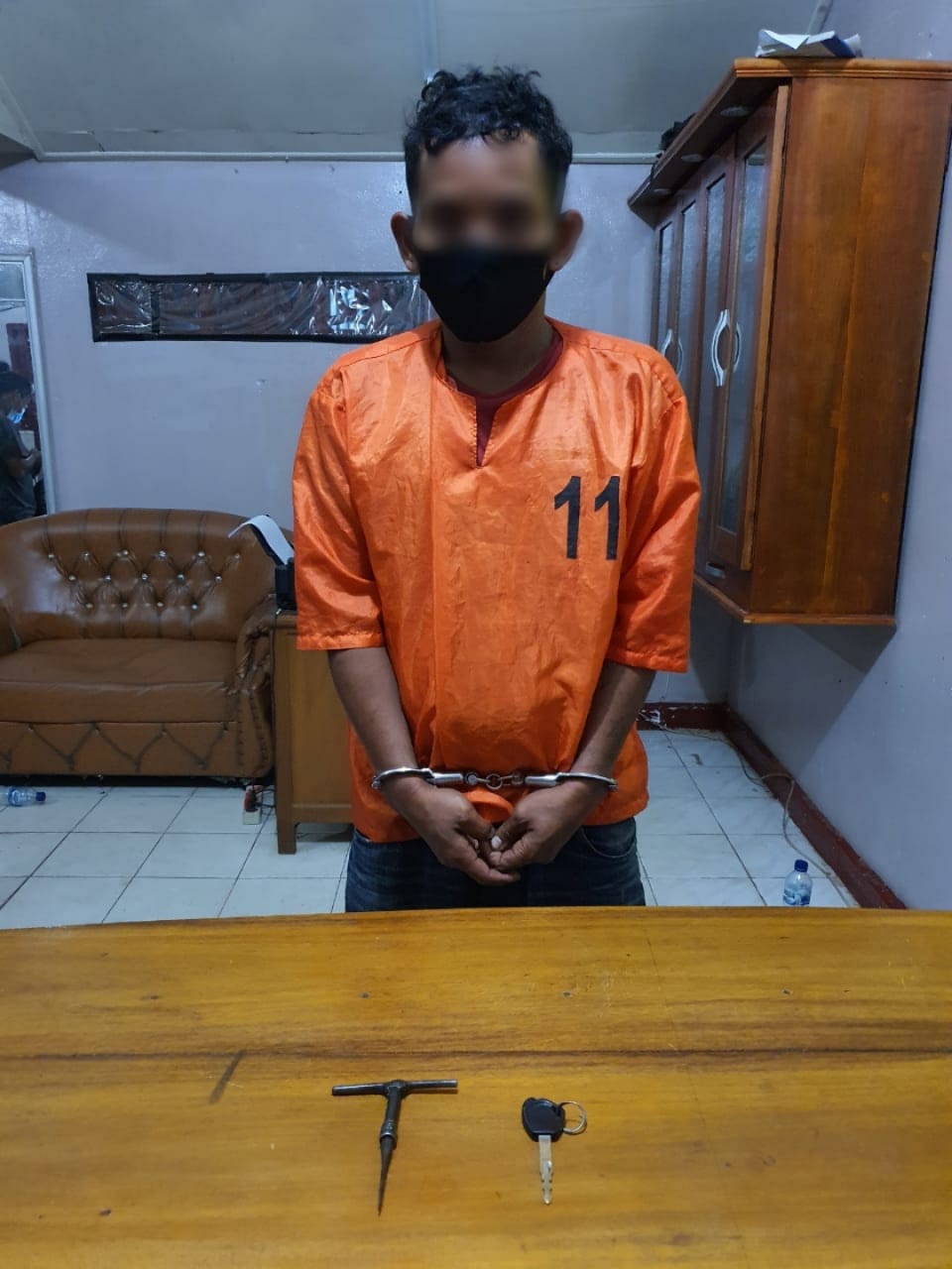 Polsek Mandau Ringkus LN, Diduga Pencuri Sepeda Motor