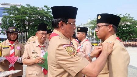 Bupati Inhil : Pramuka Konsisten Mendidik Kaum Muda Untuk Mandiri