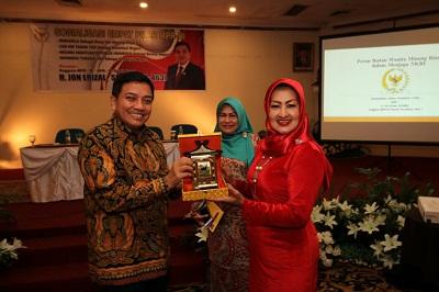 Jon Erizal lakukan sosialisasi 4 Pilar kebangsaan Bersama Ikatan Wanita Minang Riau