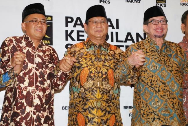 Parpol Pendukung Prabowo Sepakati Cawapres hari ini