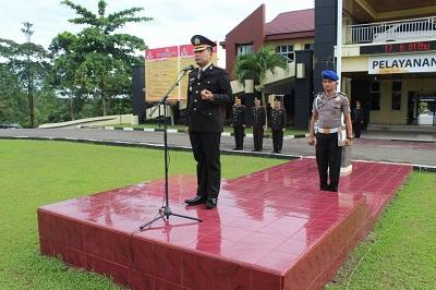 Sempena Hari Lahir Pancasila, Polres Kuansing Gelar Upacara Peringatan