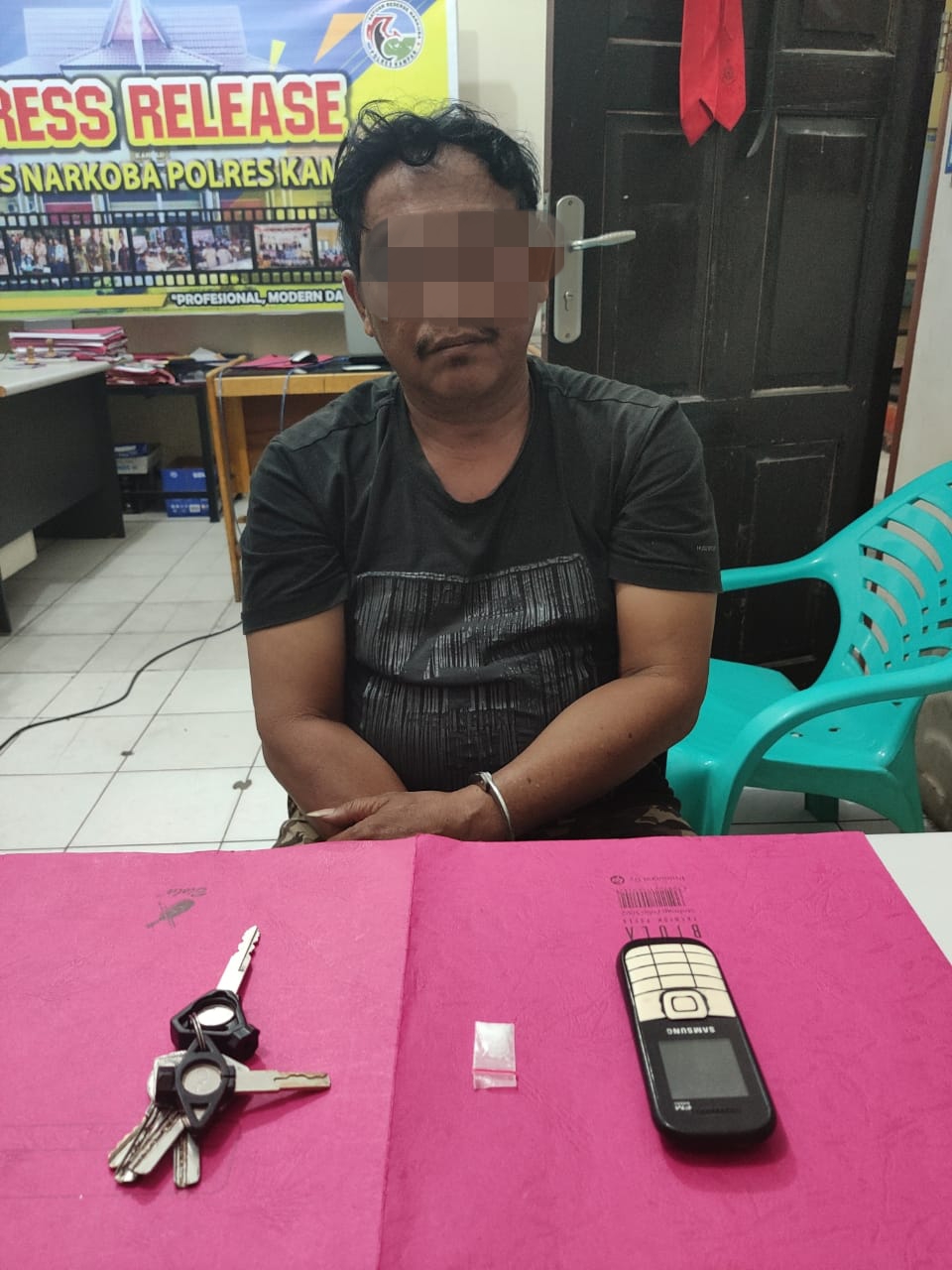 Lagi Mau Transaksi, Pengedar Ini Langsung di Cokok Polisi