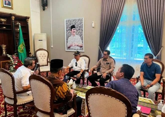 Temui Syamsuar di Kediaman, H. Asmar bahas roda Pemerintahan Kepulauan Meranti 