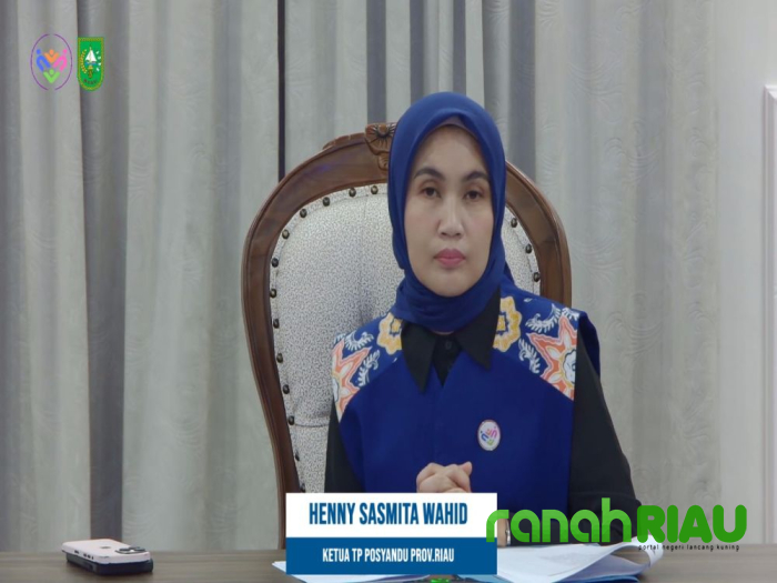 Henny Sasmita Wahid ikuti Lomba TP Posyandu secara virtual 