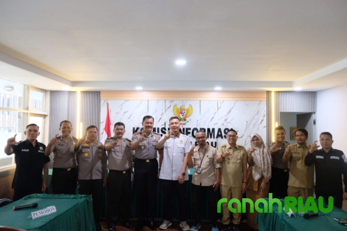 Polda Riau Tegaskan Komitmen Terapkan Keterbukaan Informasi Publik