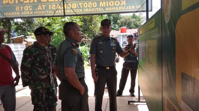 Kasad Irup Penutupan TMMD Ke-104 Secara Nasional Di Jatiasih