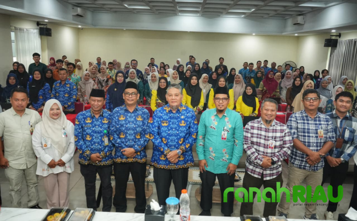 BRK Syariah Percepat Digitalisasi Keuangan 22 Puskesmas di Inhil