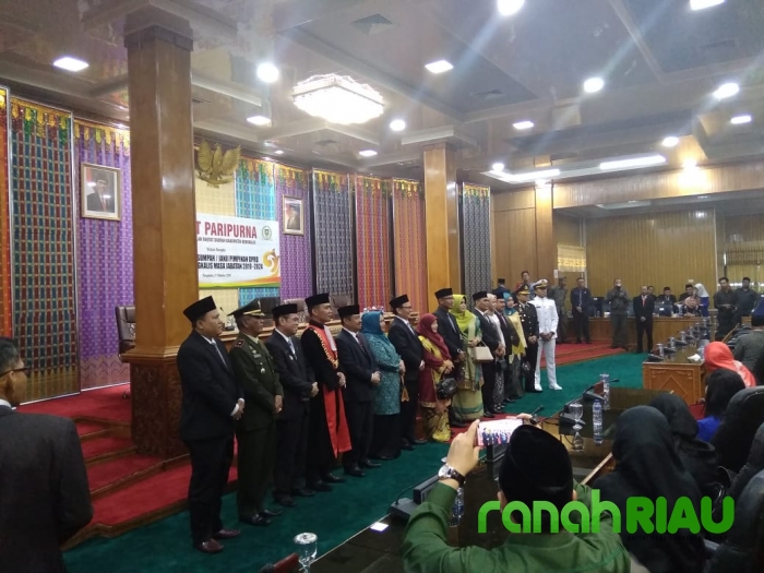 H Khairul Umam Nakhodai Ketua DPRD Bengkalis 2019-2024