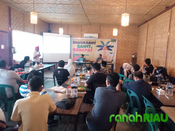 Sengkarut sawit Riau, Sijari coba hadirkan solusi dalam Diskusi Publik