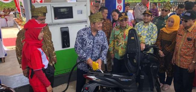 Pertamina Luncurkan BBM Satu Harga Di Pelalawan