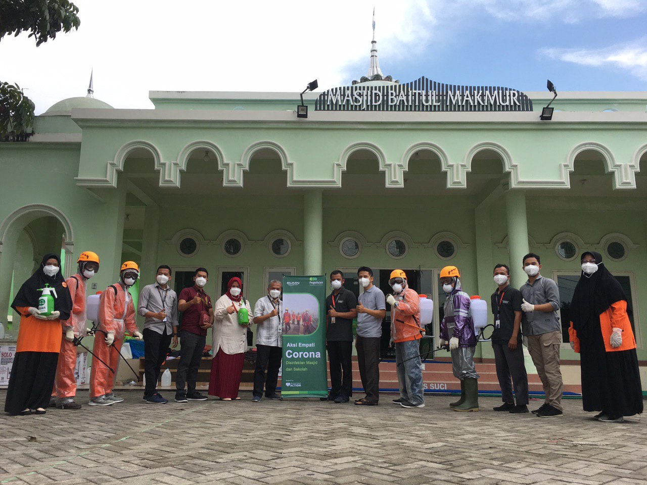 Bersama Pegadaian, Rumah Zakat lakukan aksi empati Corona