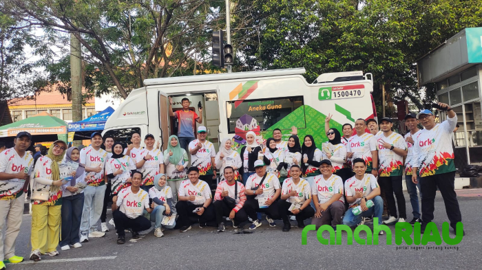 BRK Syariah Meriahkan CFD Pekanbaru, Hadirkan Layanan Pajak Kendaraan Bermotor dan PBB