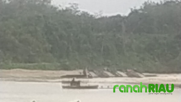 Setiap Hari Dihantam PETI, Arena Pacu Jalur Tepian H. Sayidina Ali Rusak Parah