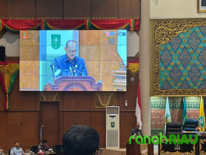 Rapat Paripurna DPRD, Pemprov Riau sampaikan Ranperda Pemajuan Budaya Melayu 