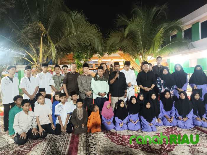 Sambut Real Count KPU Kemenangan Prabowo Gibran, H.T.Rusli Ahmad Gelar Buka Puasa Bersama Anak Yatim