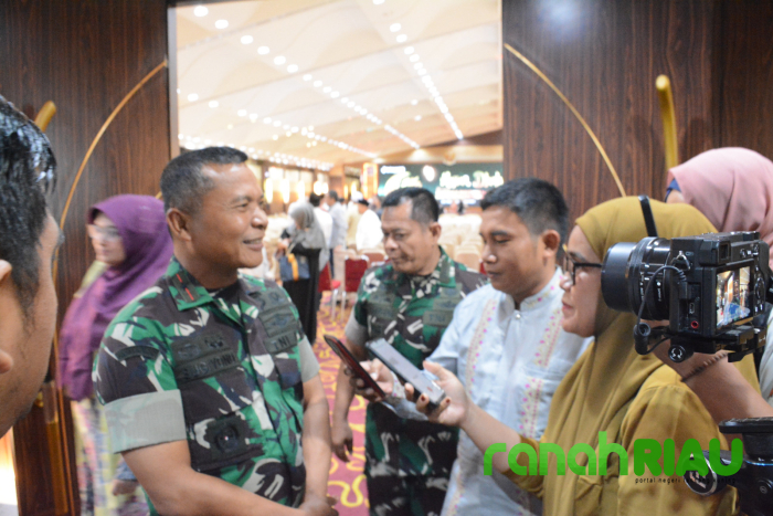 Danrem 031/ Wira Bima bantah Soal Peresmian Tambang Galian C