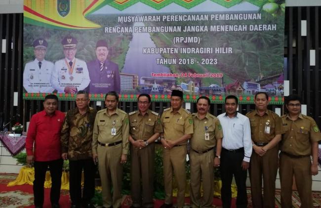 Musrenbang RPJMD Inhil 2018-2023, Bupati Tekankan Progam Peningkatan Ekonomi Dan Kualitas Infrastruk