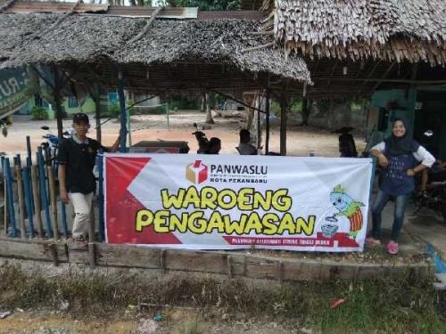 Pantau Pilkada 2018, Panwaslu dan Panwascam Pekanbaru Buka 83 Warung Pengawasan