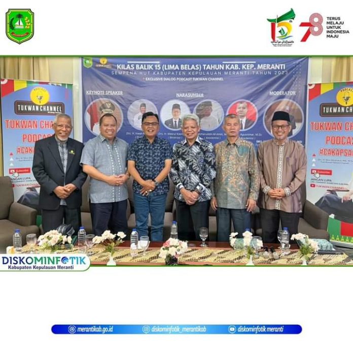 Tukwan Channel, Plt Bupati Asmar ajak seluruh Elemen majukan Kabupaten Kepulauan Meranti