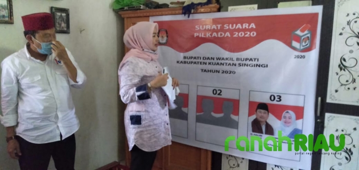 Pasangan Nomor Urut 3 Halim-Komperensi Awali Kampanye Dialogis Di Inuman