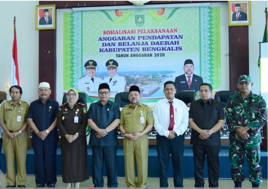 Ketua DPRD Bengkalis hadiri Sosialisasi Pelaksanaan APBD  2020