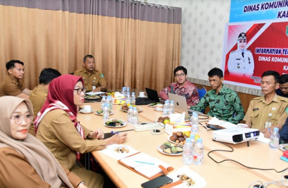 Mengantisipasi Serangan Siber, Diskominfo Bengkalis Gandeng BSSN Melakukan ITSA