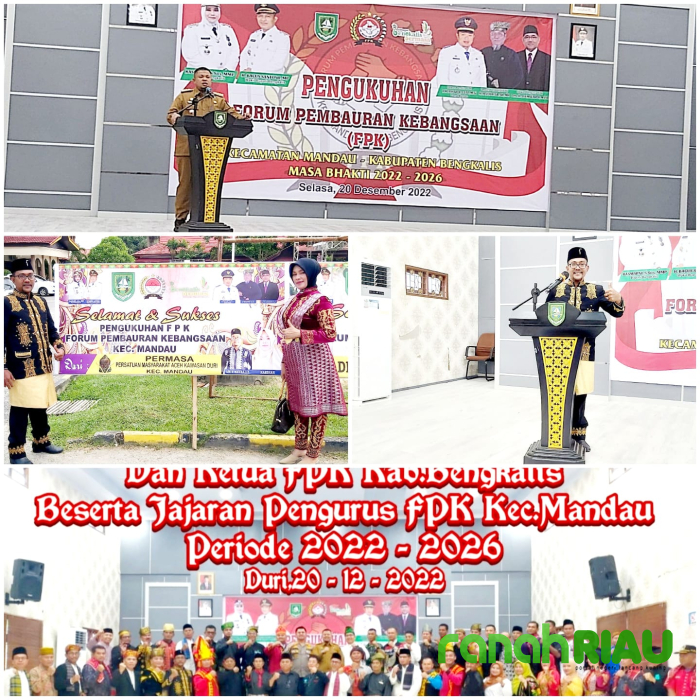 Forum Pembaharuan Kebangsaan Dilantik Camat Mandau