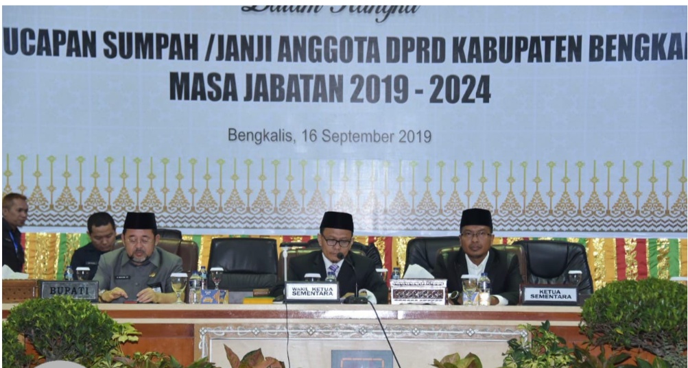 DPRD Bengkalis Membentuk Fraksi di Rapat Paripurna