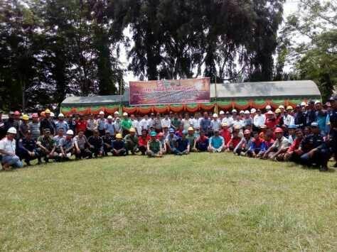 PT. Ivo Mas Tunggal Gelar Apel Siaga Karlahut