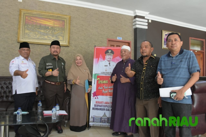 Bupati Kampar Kunjungi Hotel Bangkinang Baru Terkait Wajib Pajak 
