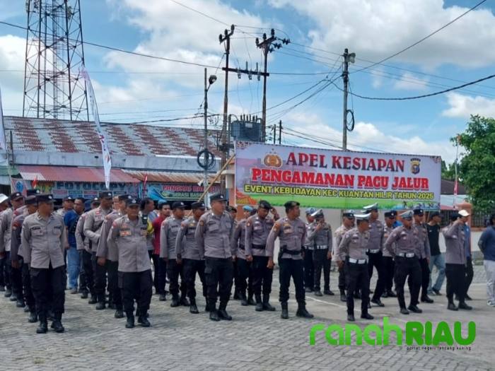 Polres Kuansing Sukses Mengamankan Pacu Jalur di Kuantan Hilir