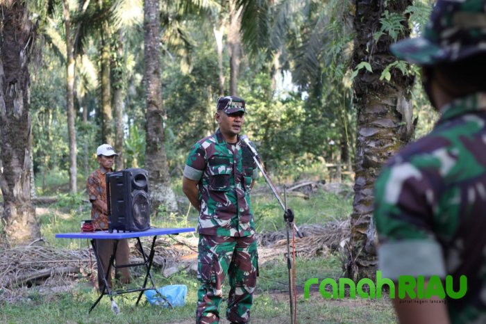 Kegiatan TMMD di Dua Desa Tinggal Finishing, Dandim 0303 Bengkalis Ucapkan Terima Kasih