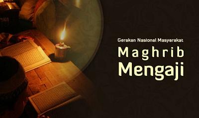 Anjuran Bupati Inhil, Galakkan Gerakan Maghrib Mengaji