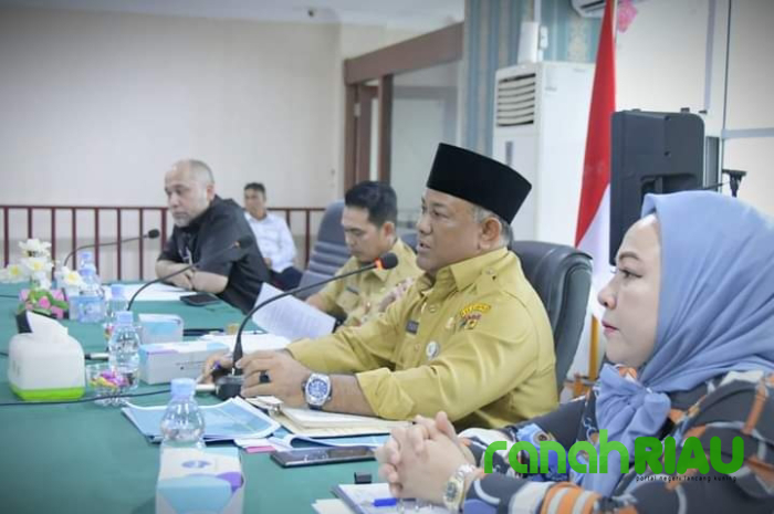 Sekda Kampar ikuti Rapat kordinasi bersama Komisi Informasi Riau 