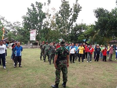 Ini Baru Keren.. Sambut HUT TNI, Koramil Ini Goro dan Baksos Bersama Masyarakat..