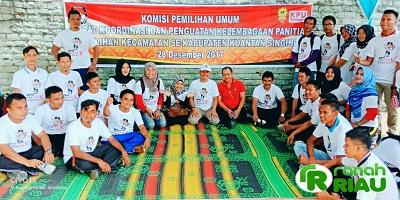 Disertai Permainan Edukatif, Rakor Penguatan Kelembagaan PPK Se Kuansing Berlangsung Seru...