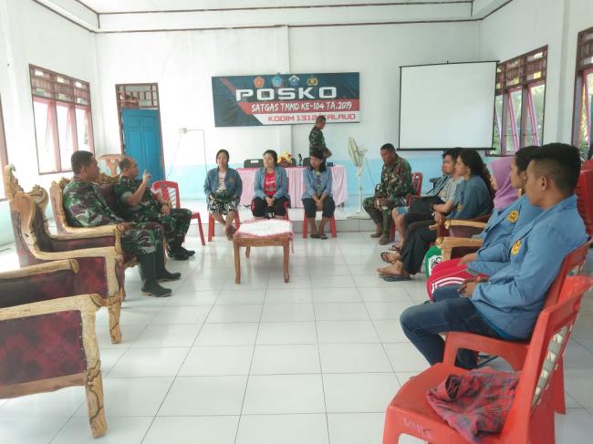 Breifing Singkat Dansatgas Bersama Mahasiswa