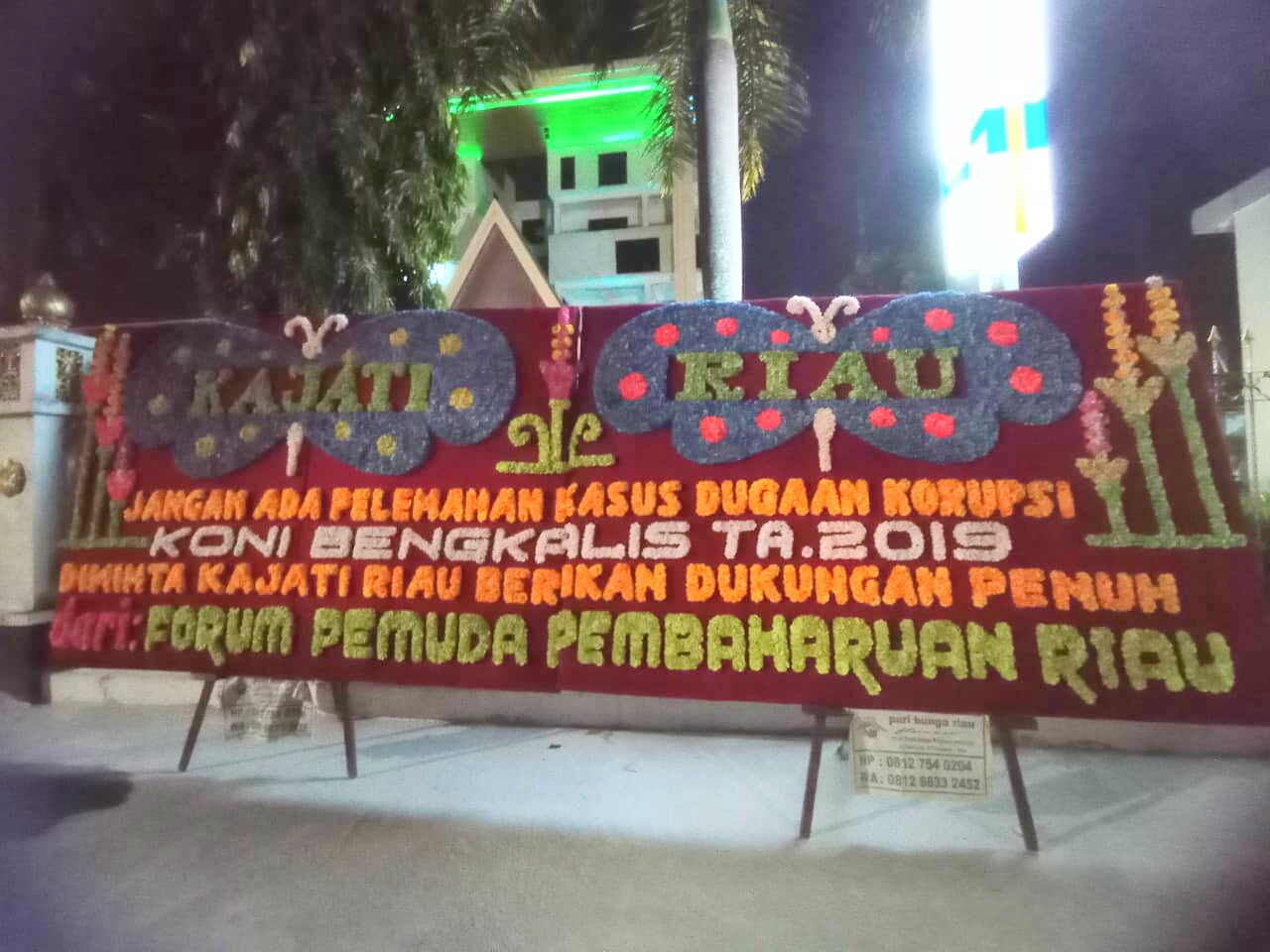 FPPR Minta Kejati Riau Support Kejari Bengkalis Tuntaskan Dugaan Kasus Koni