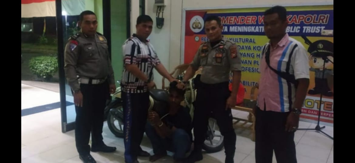 Upzz.. Maling Motor Ketauan, Akhirnya Ditangkap