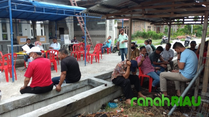 Sudirman Terpilih Ketua RT 05 Desa Senggoro, Wabup Bengkalis : RT Ujung Tombak Pemerintah Desa