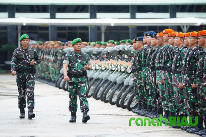 Pengamanan Nataru, Dandrem 031/Wira Bima: Kita Hadir Melayani dan Melindungi Masyarakat