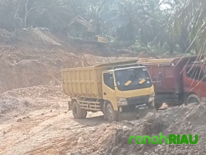 Penindakan Galian C Ilegal di Desa Seberang Cengar Terkendala Giat PETI dan Hujan