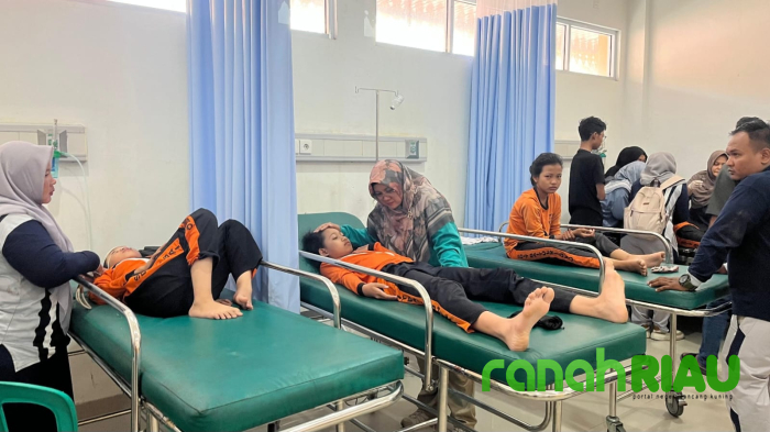 Lantai Dua Tangsi Belanda Siak Ambruk, 17 Orang Luka saat Wisata Edukasi