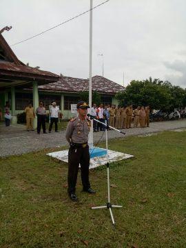 Polsek Tapung Hulu Gelar Apel Satgas