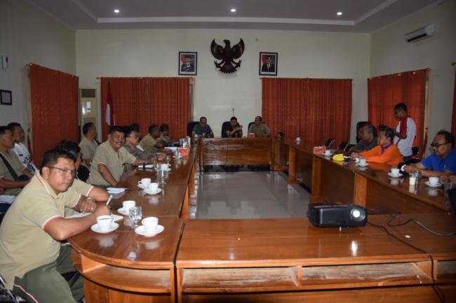 Rakor TMMD Reg 105 Trenggaek,Dandim Undang 40 Peserta